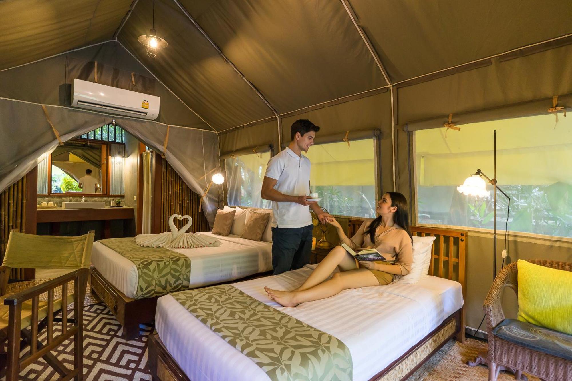 Hintok River Camp Ban Huai Maenam Noi Exterior foto